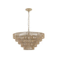 Bohemian style Woven Pendant Light 23.6 Inch Rattan wood-farmhouse-iron