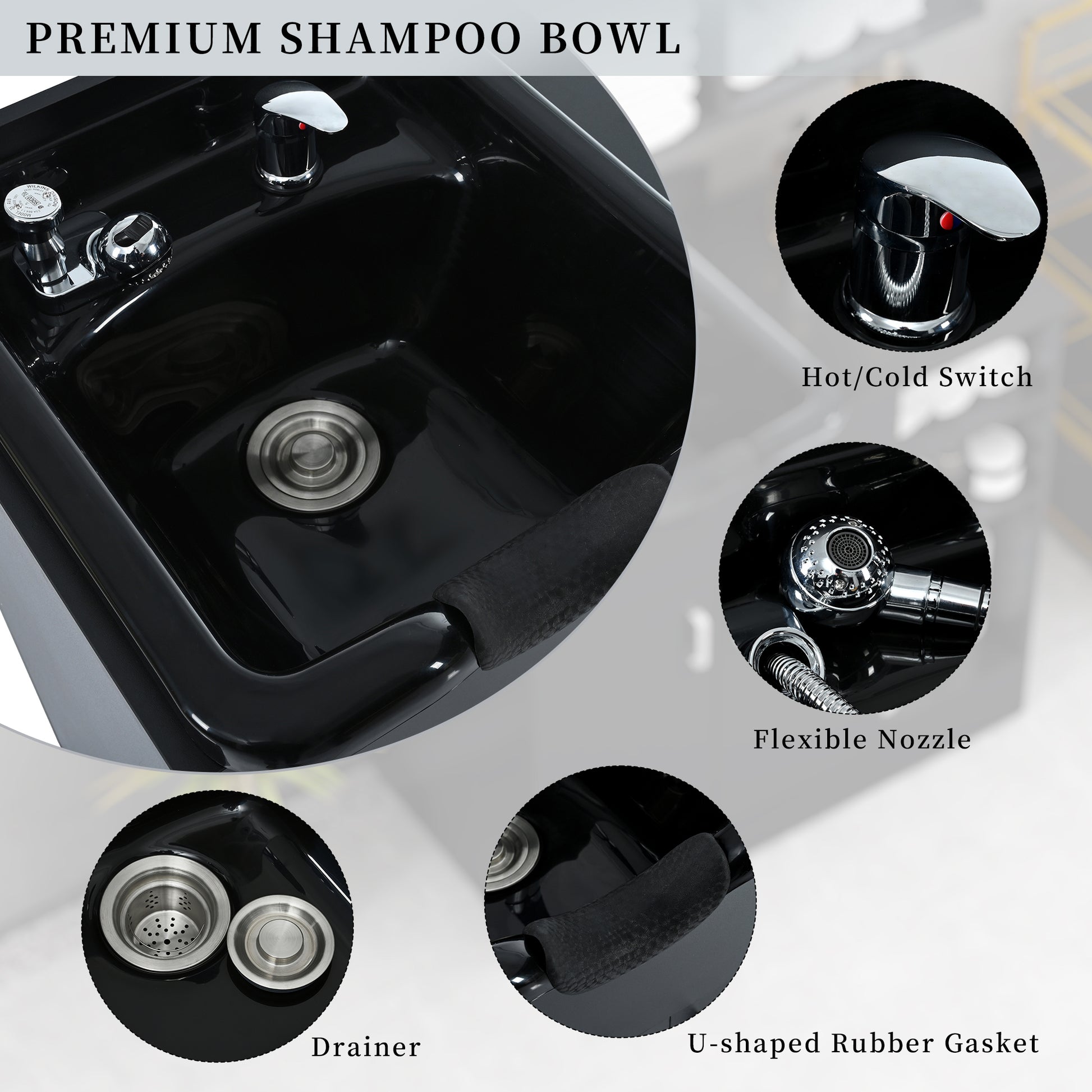 Shampoo Backwash Station for Salons,Salon Station