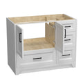 Solid Wood 42 Inch Bathroom Vanity Without Top