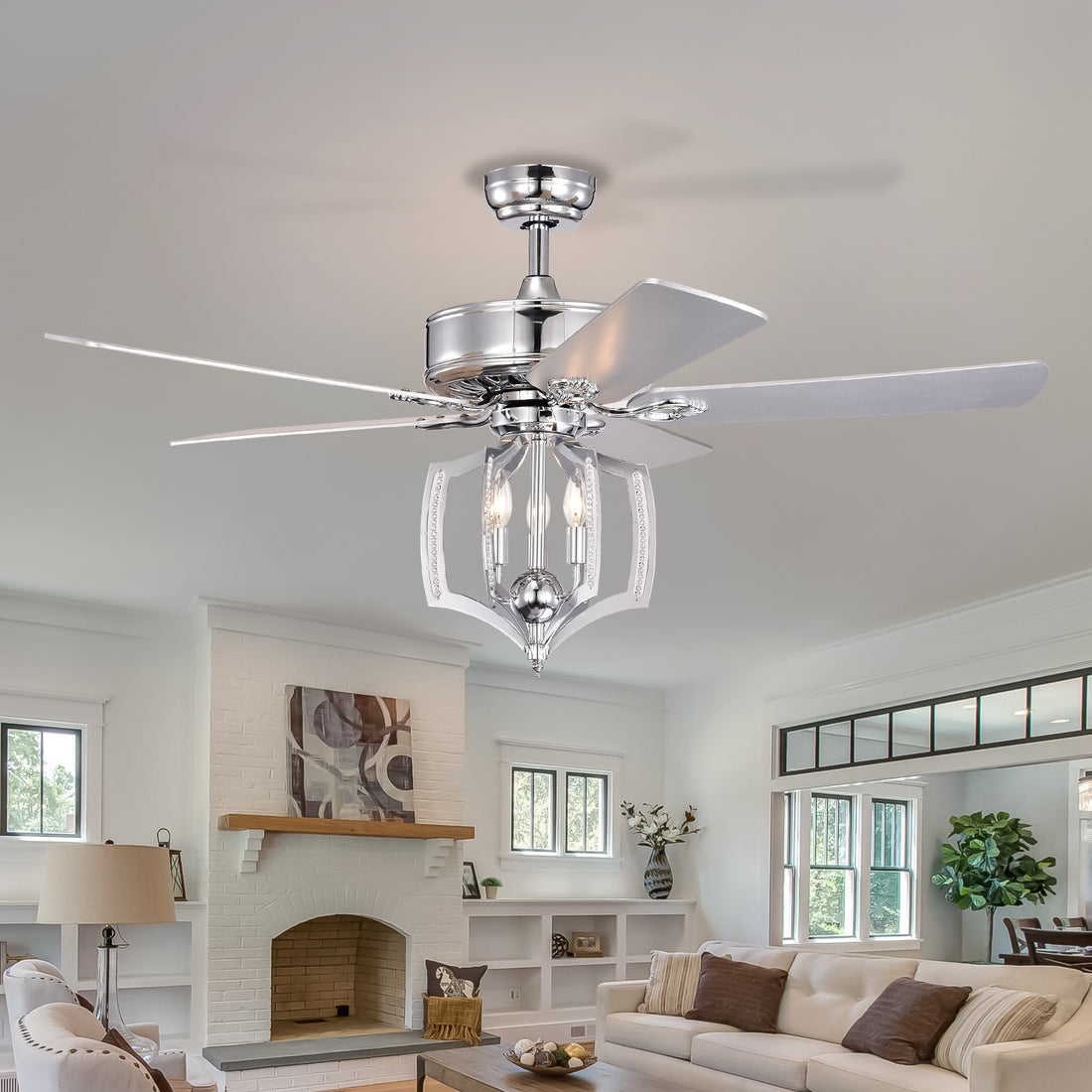 Ceiling Fans with Lights no include bulb and