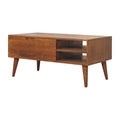 Chestnut Handle Media Unit - Chestnut Solid Wood