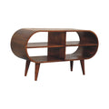 Moda Chestnut Media Unit - Chestnut Solid Wood