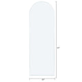 White 63X20 Inch Metal Arch Stand Full Length