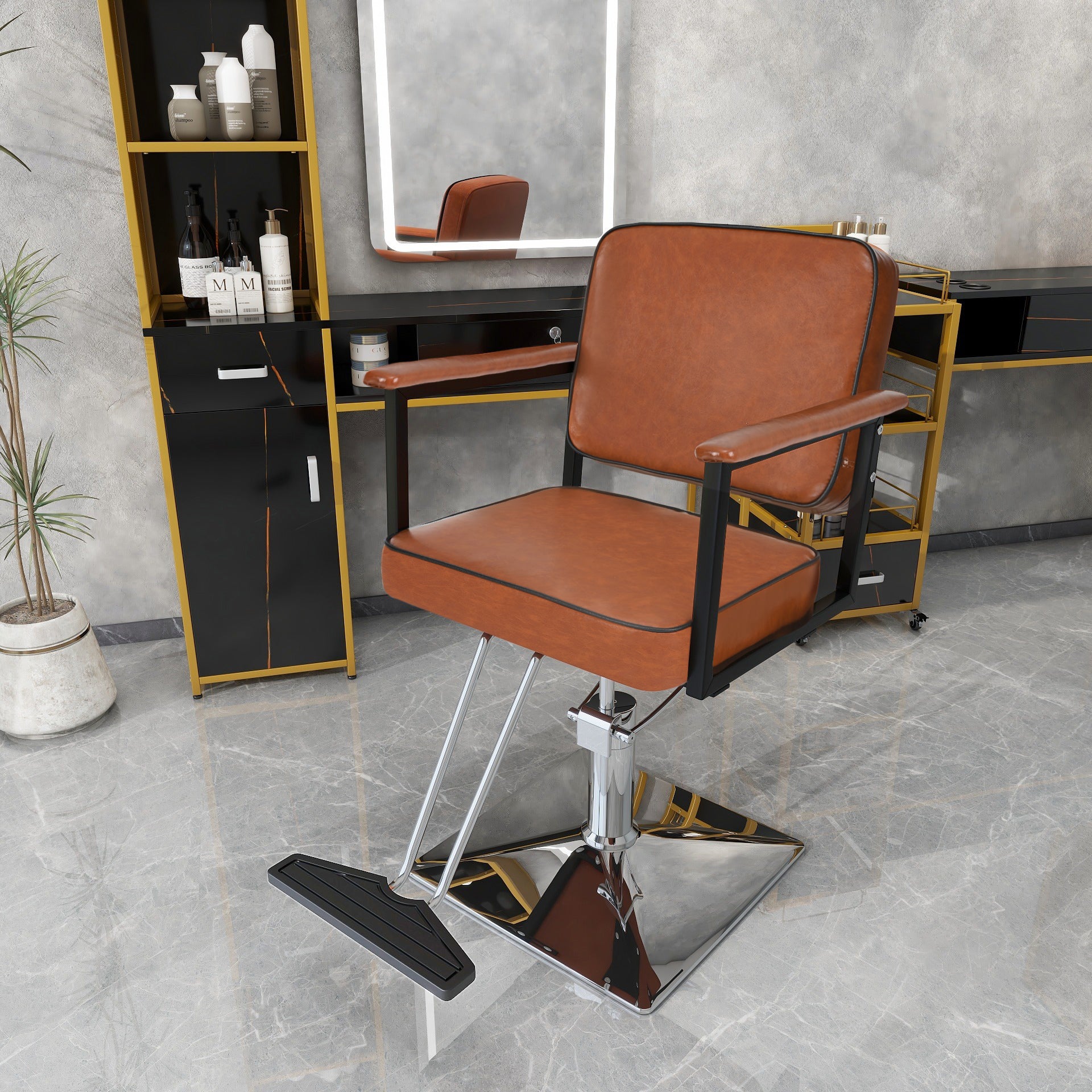 Classic Barber Chair,Styling Salon Chair with