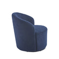 SLifet Swivel Barrel Chair, Swivel Chair, Barrel purplish blue-primary living