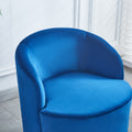 SLifet Swivel Barrel Chair, Swivel Chair, Barrel purplish blue-primary living