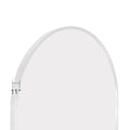 White 63X20 Inch Metal Arch Stand Full Length