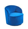 SLifet Swivel Barrel Chair, Swivel Chair, Barrel purplish blue-primary living