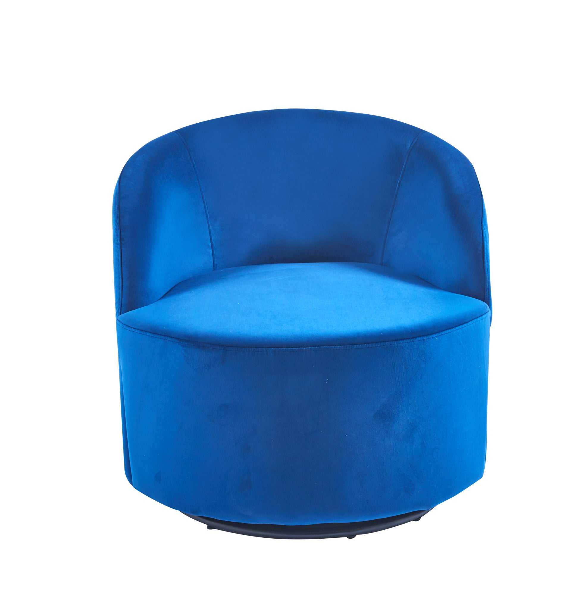 SLifet Swivel Barrel Chair, Swivel Chair, Barrel purplish blue-primary living