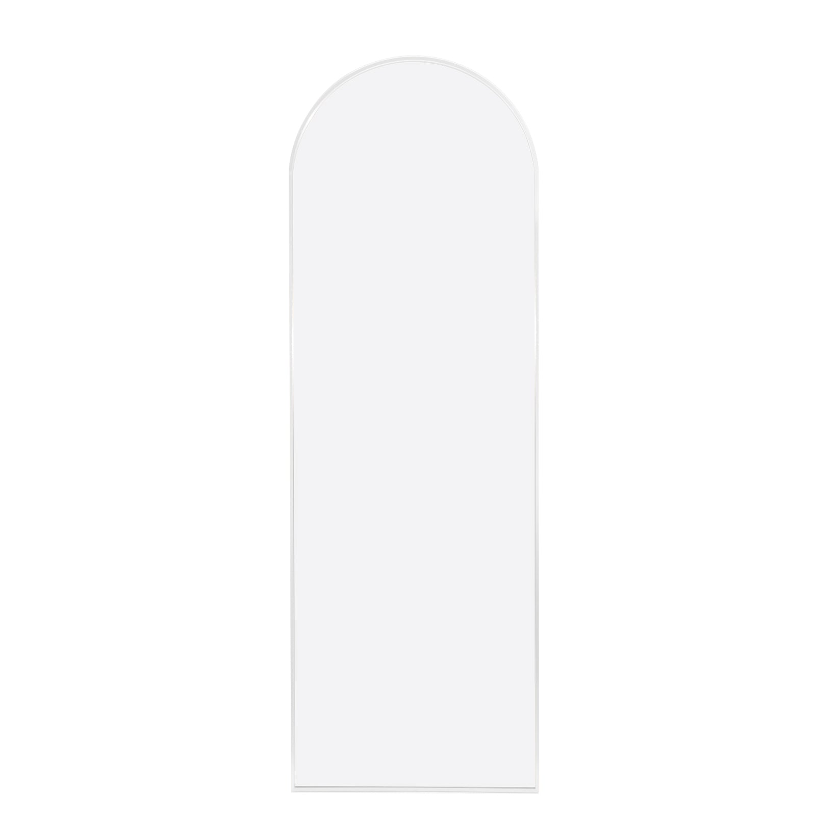 White 63X20 Inch Metal Arch Stand Full Length