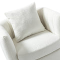 Brian Swivel barrel Chair Ivory