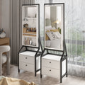 360 Swivel Jewelry Armoire & Makeup Mirror