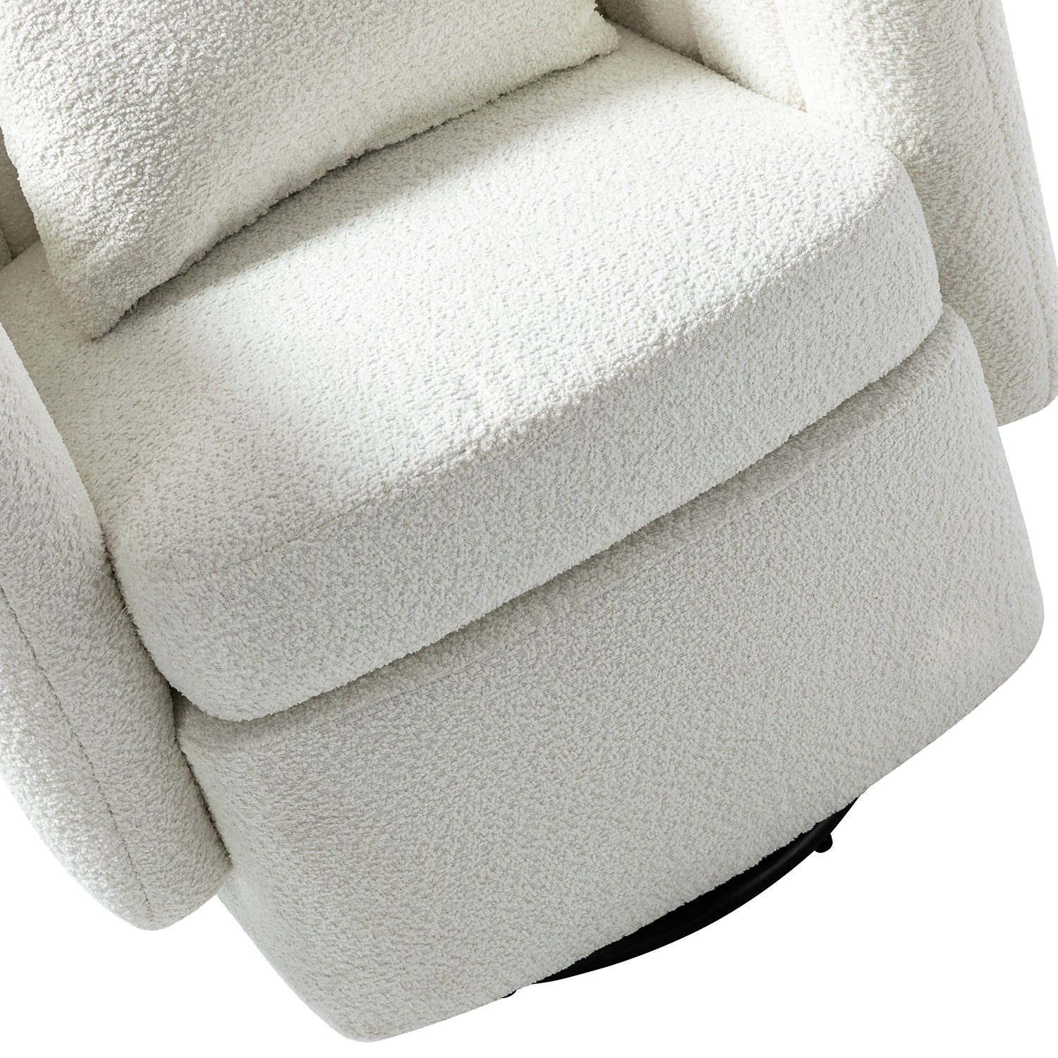 Brian Swivel barrel Chair Ivory