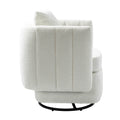 Brian Swivel barrel Chair Ivory