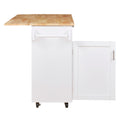 K&K Rolling Kitchen Island with Storage, Kitchen Cart