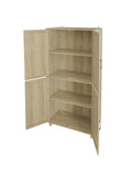 4 Door Cabinet, With 4 Adjustable Inner Shelves -