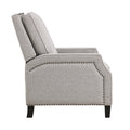 Push Back Reclining Chair Transitional Style
