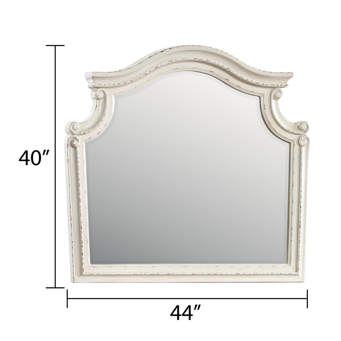 Noble Traditional Style Mirror Made with Wood in