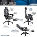 Gaming Racing Style Fully Reclining Executive