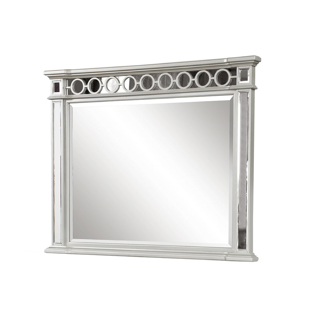 Symphony Modern Style Ringed & Mirror Fronted