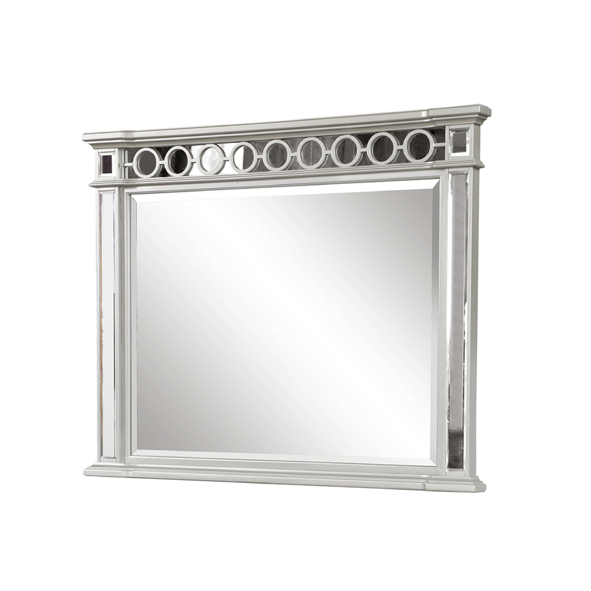 Symphony Modern Style Ringed & Mirror Fronted