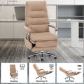 Reclining Office Chair Power Office Chair with caster-solid-office-handle-solid back-adjustable