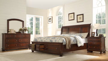 Baltimore Queen 4 Piece Bedroom Set Made With