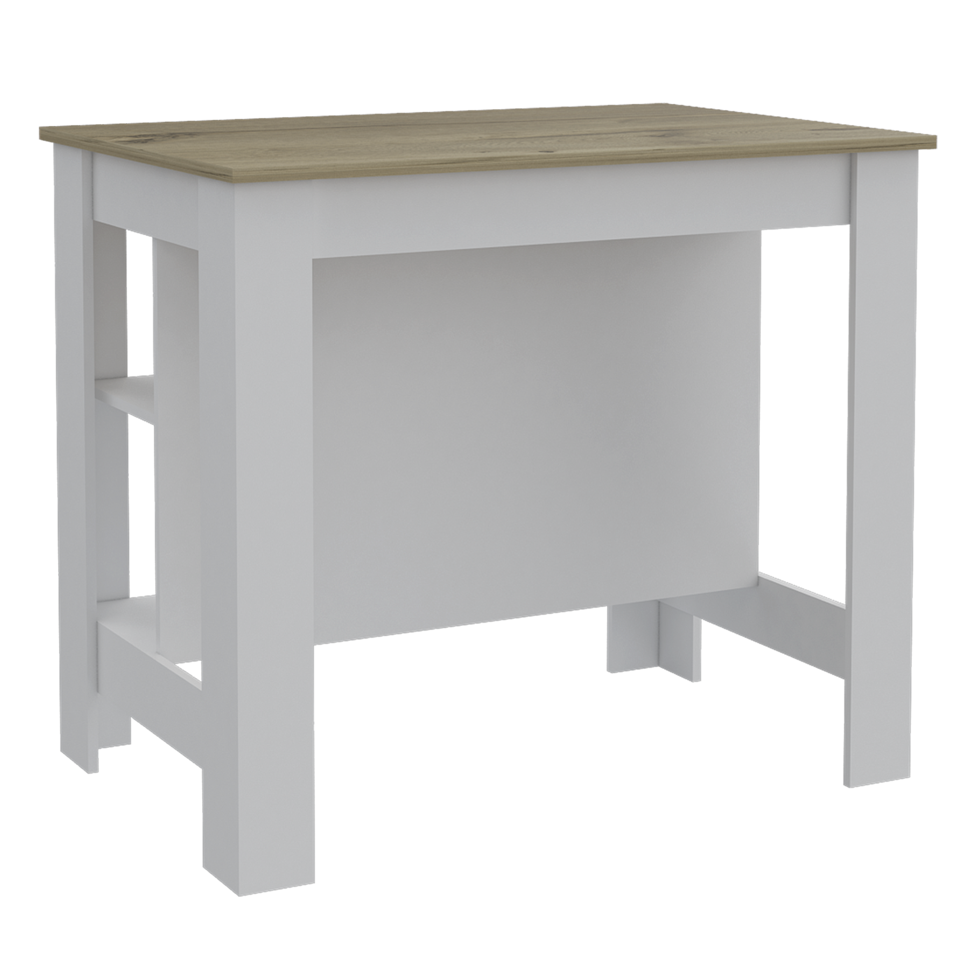 Brooklyn Antibacterial Surface Kitchen Island,