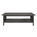Classic Style Coffee Table and Two End Table Set antique gray-primary living