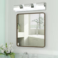 Bathroom Vanity Lighting 3 Light LED Vanity Lights chrome-modern-acrylic-stainless steel