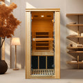 Single Person Far Infrared Sauna Room - Natural