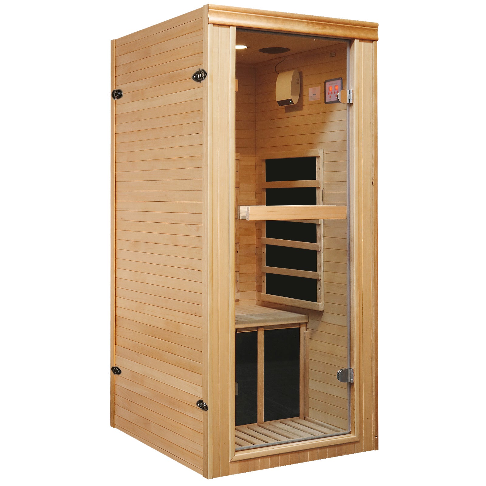 Single Person Far Infrared Sauna Room - Natural