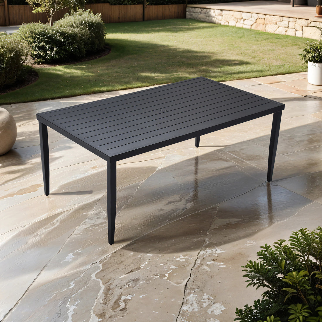 Outdoor Patio Aluminum 40"X70" Rectangle Dining