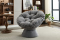 Oversized Swivel Accent Chair, 360 Swivel Barrel