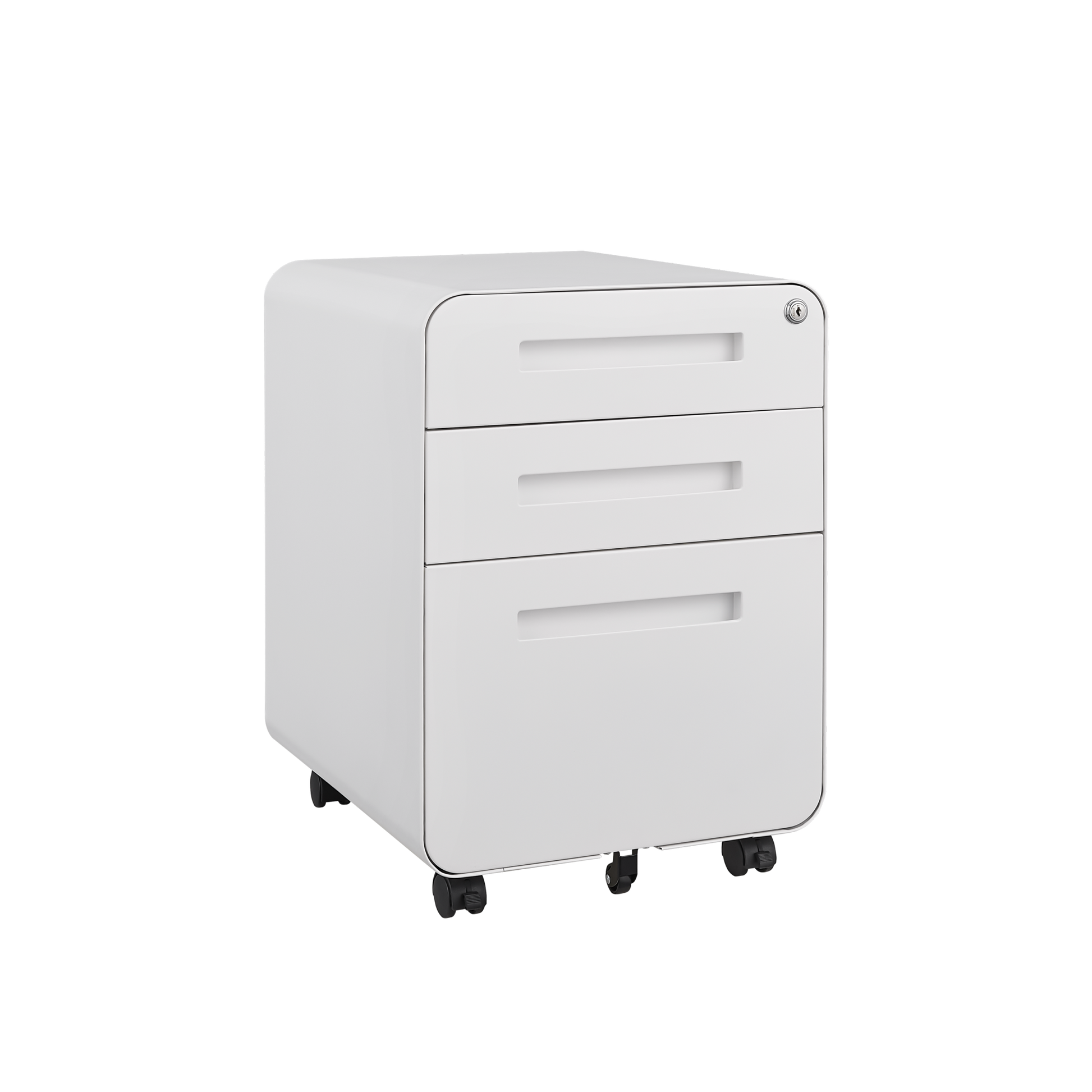 3 Drawer Mobile File Cabinet Under Desk