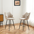 26'' Modern Counter Height Bar Stools Chairs Set