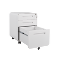 3 Drawer Mobile File Cabinet Under Desk