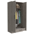 Ambery 180 Armoire, Two Shelves, Double Door,