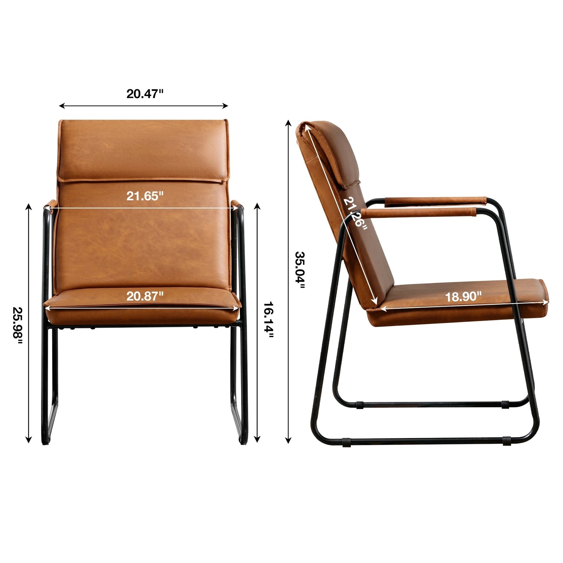 Modern Accent Chair, Mid Century Sitting Chair -
