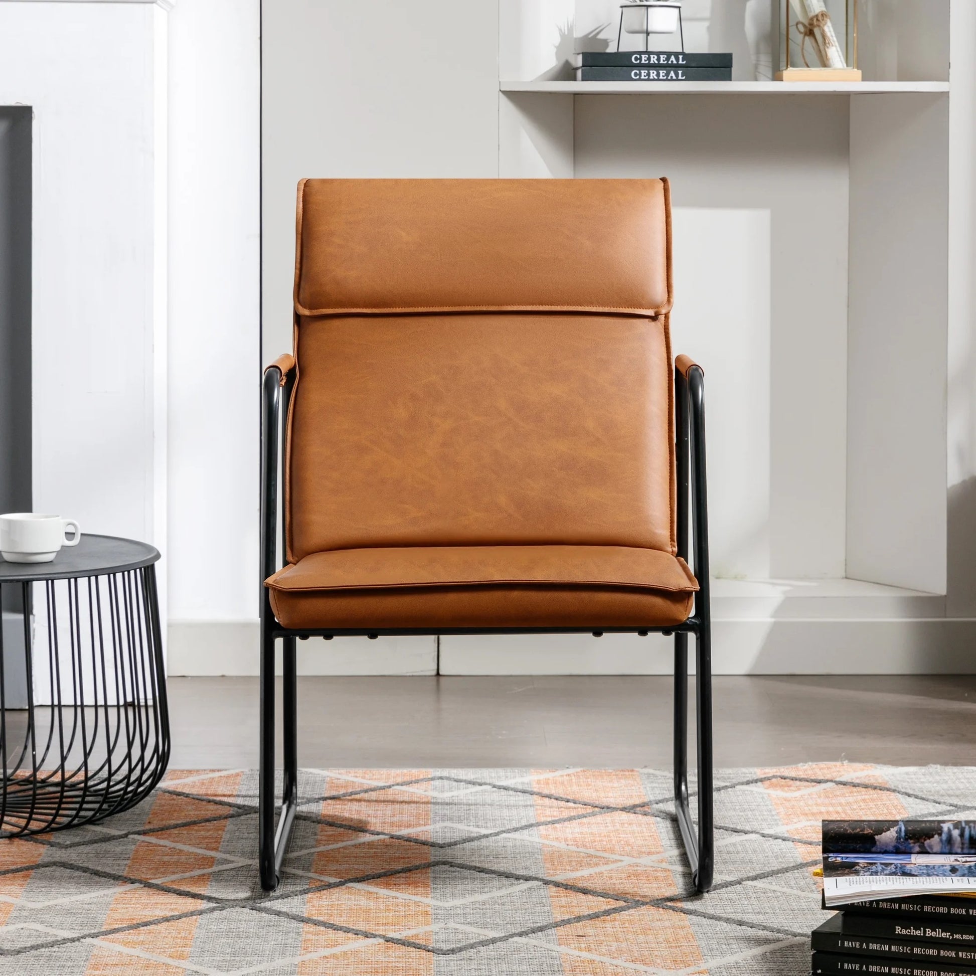 Modern Accent Chair, Mid Century Sitting Chair -