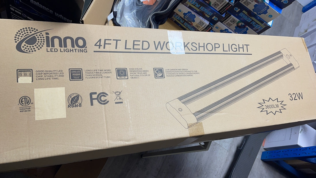 Inno Led Workshop Light 32W 4Ft Lumens 4,238Lm