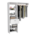 Manchester 150 Closet System, Metal Rod, Five