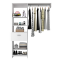 Manchester 150 Closet System, Metal Rod, Five