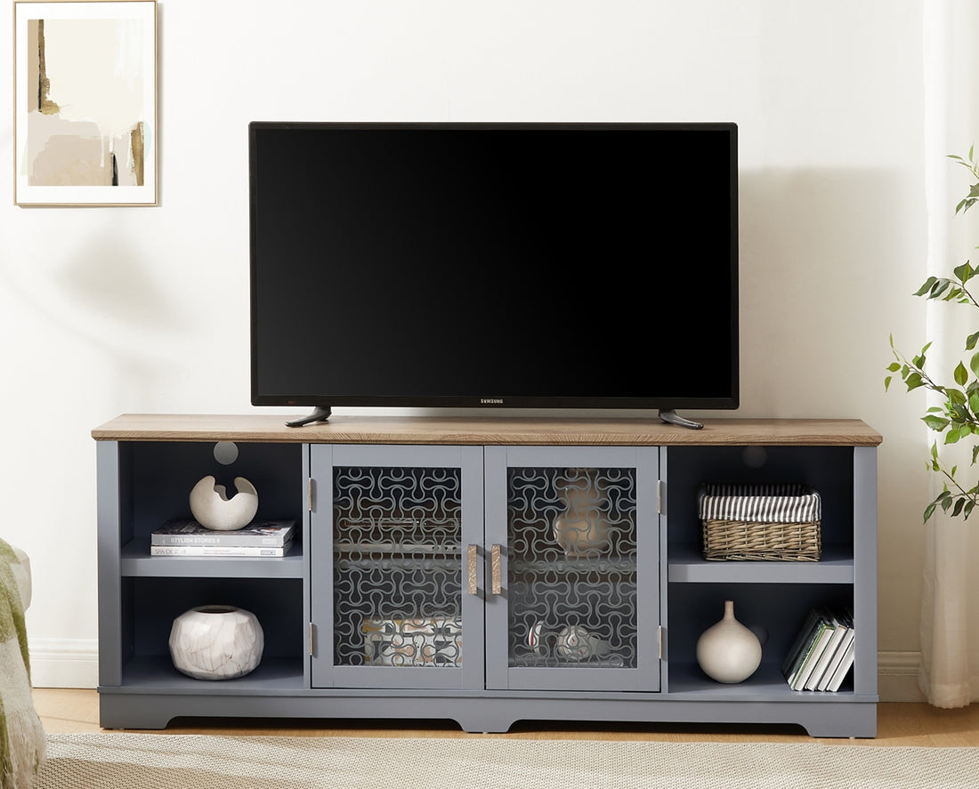 Modern Farmhouse Tv Media Stand, Large Home -