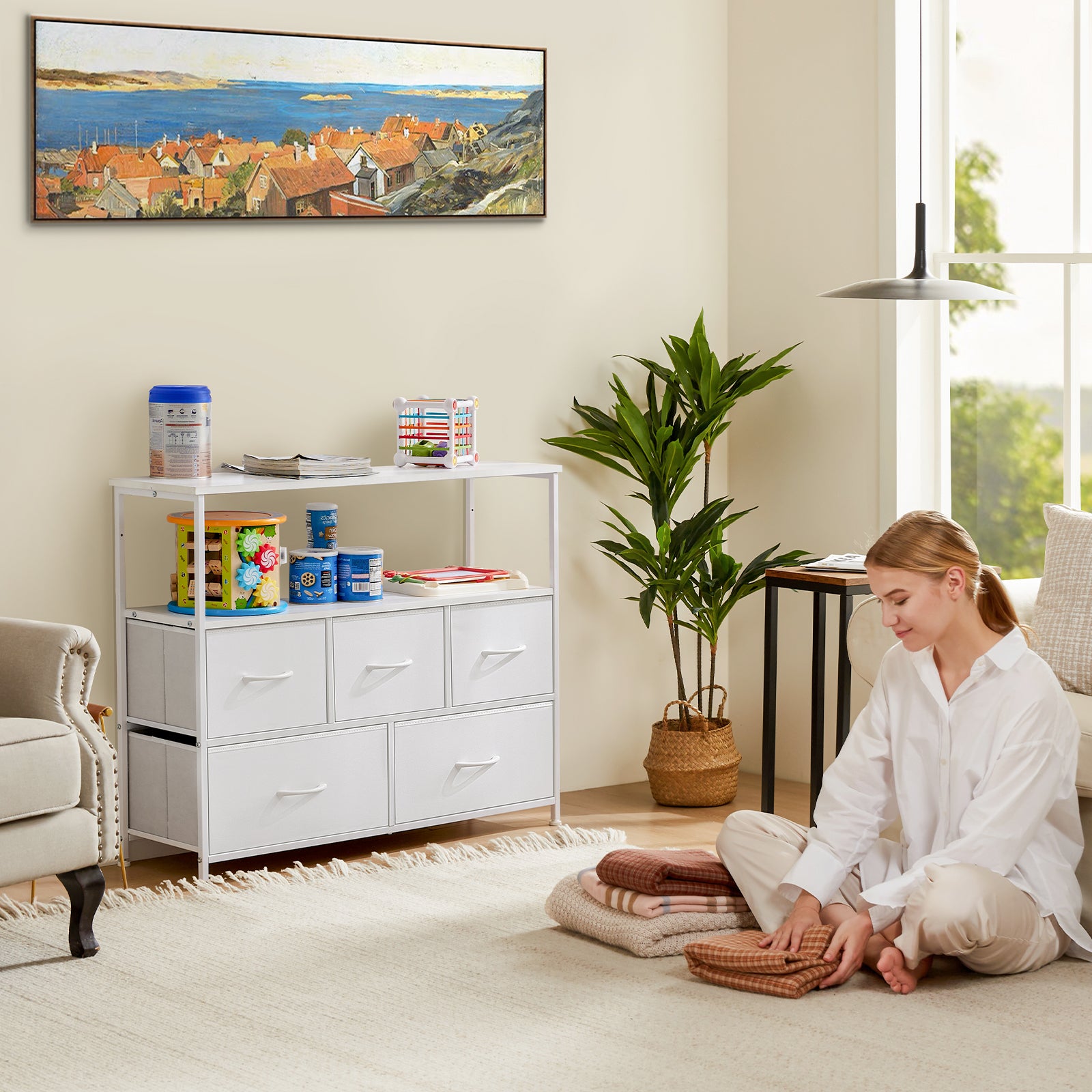 Sweetcrispy Dresser For Bedroom, Chest Of