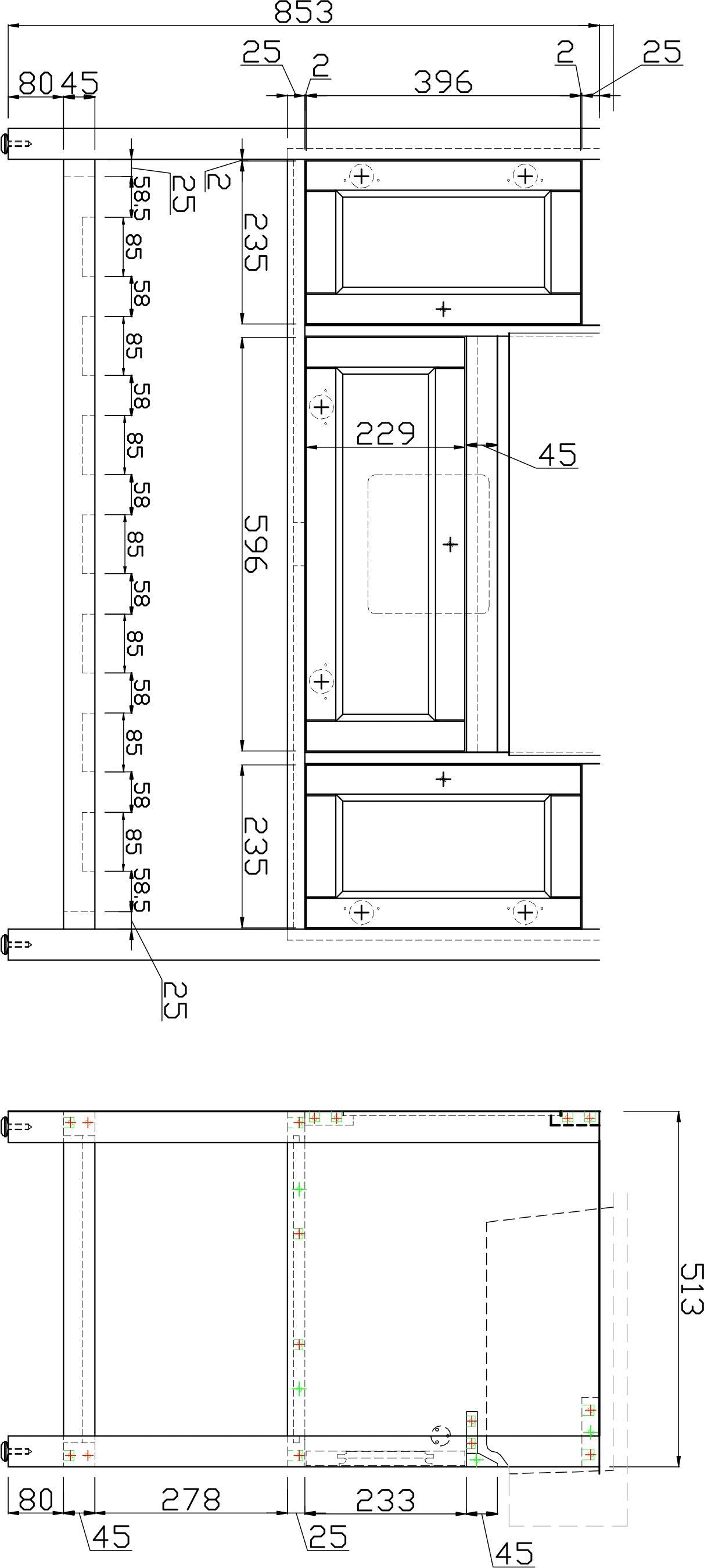 Solid Wood Bathroom Vanities Without Tops 47 In.