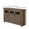 3 Doors Cabinet Large Buffet Sideboard Cabinet,