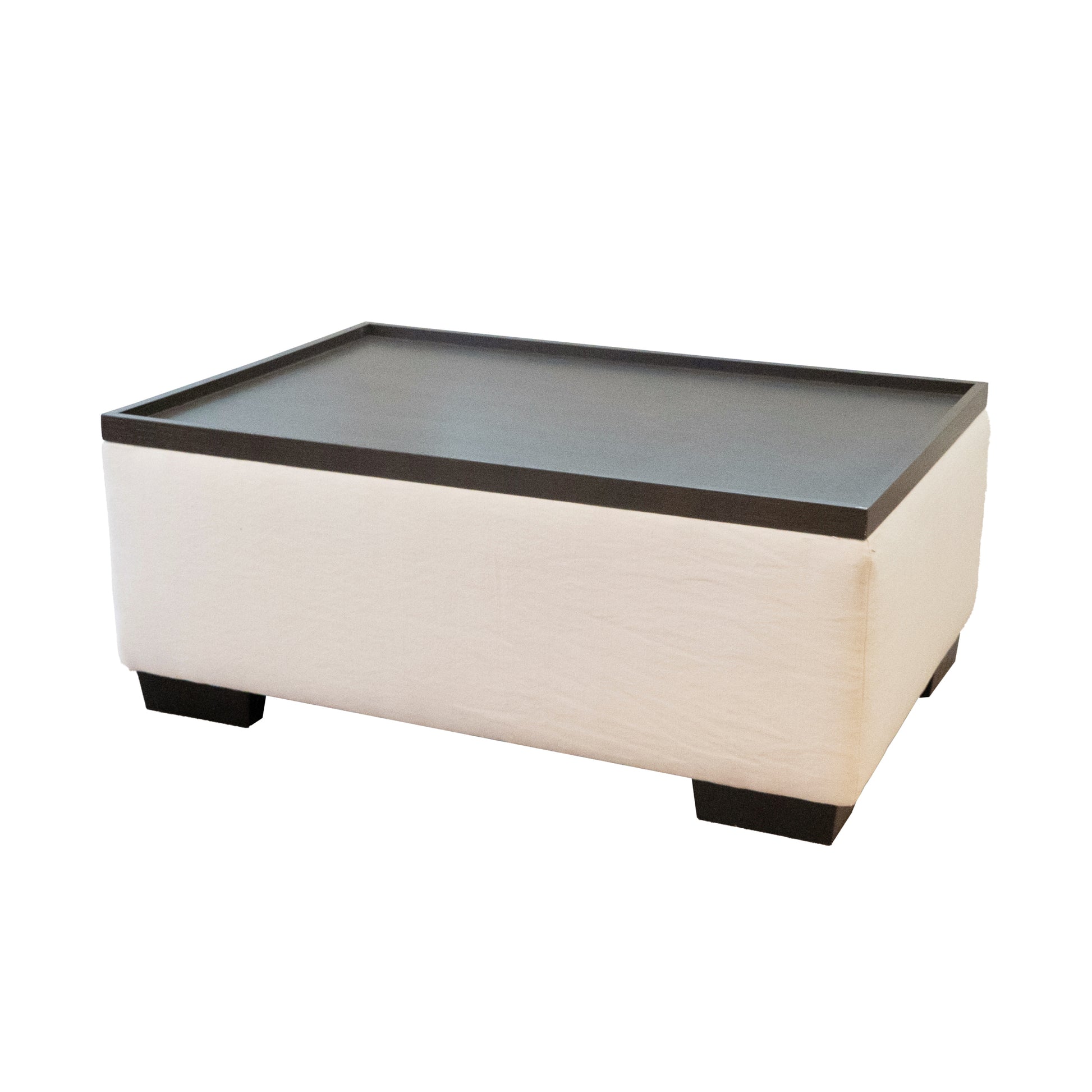 Concord Storage Console Hemp Beige - Beige Wood