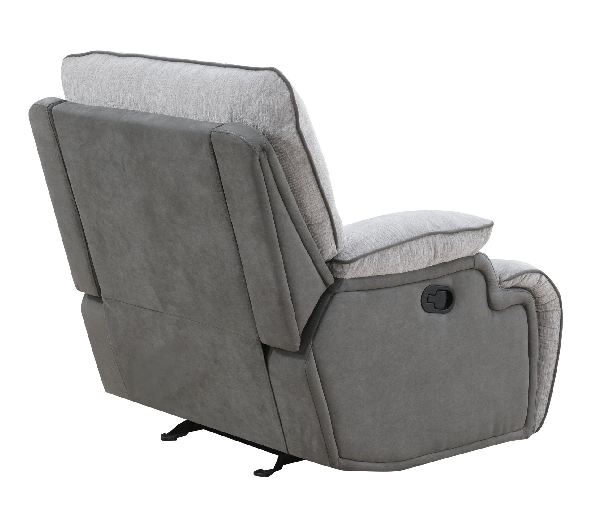 Cyprus 3 Piece Reclining Living Room Set Gray -