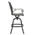 ALFRESCO KD SWIVEL BARSTOOL copper-aluminium